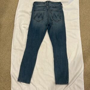 MOTHER The Looker Crop in A Side Of Rice And Beans Size 26